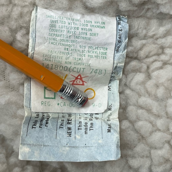 Vintage 80s Sexton Sherpa Vest, Size XL - Fits L - Picture 7 of 8